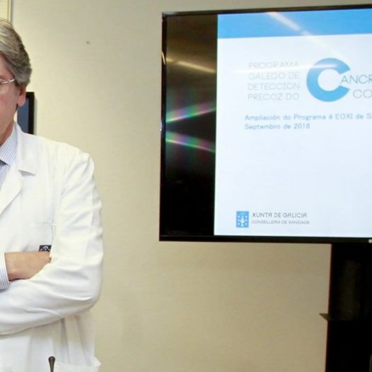 Enrique Domínguez, jefe del servicio de digestivo del CHUS: «El de colon es tan eficiente que el segundo año ya ves resultados»